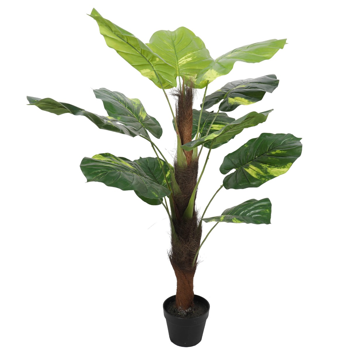 1043068_8 Artificial Potted Pothos Plant with Pole 100cm - Image 1