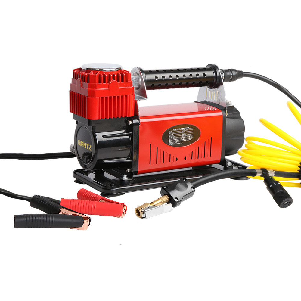 AC-320L-RD-00 Giantz Air Compressor 12V 4x4 Tyre 320L/min Deflator Inflator Car Truck Portable - Image 1