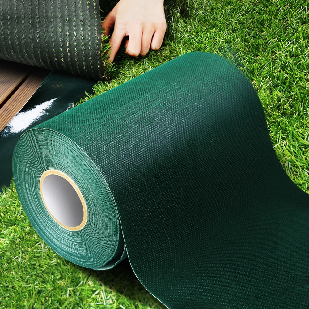 AR-GRASS-TAPE-20M-202502282030-00 Prime Turf Artificial Grass 15cmx20m Synthetic Self Adhesive Turf Joining Tape Weed Mat - Image 1