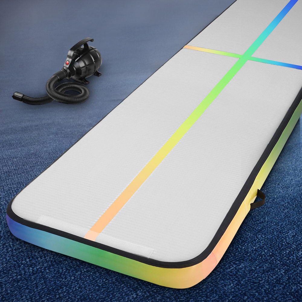 ATM-5-1-01M-MC-AP-202502281202-00 Everfit 5M Air Track Gymnastics Tumbling Exercise Mat W/ Pump Inflatable Colour - Image 1