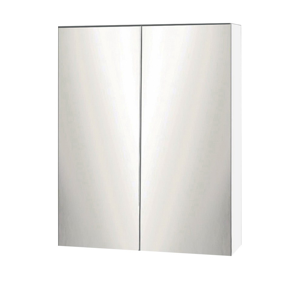 BV-MC-6003-WH-00 Cefito Bathroom Mirror Cabinet 600x720mm White - Image 1