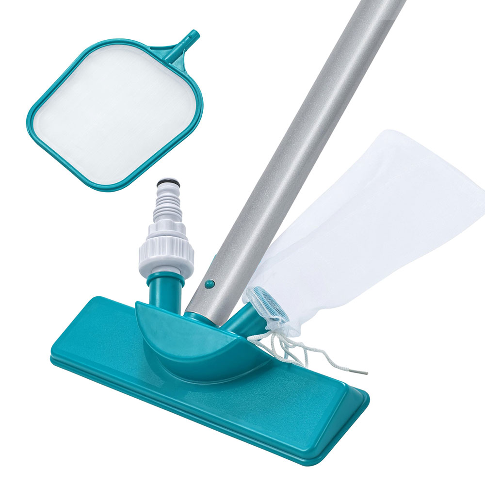 BW-CLEANER-58013-21188-00 Bestway Pool Cleaner Vacuum Swimming Pools Cleaning Kit Flowclear? - Image 1