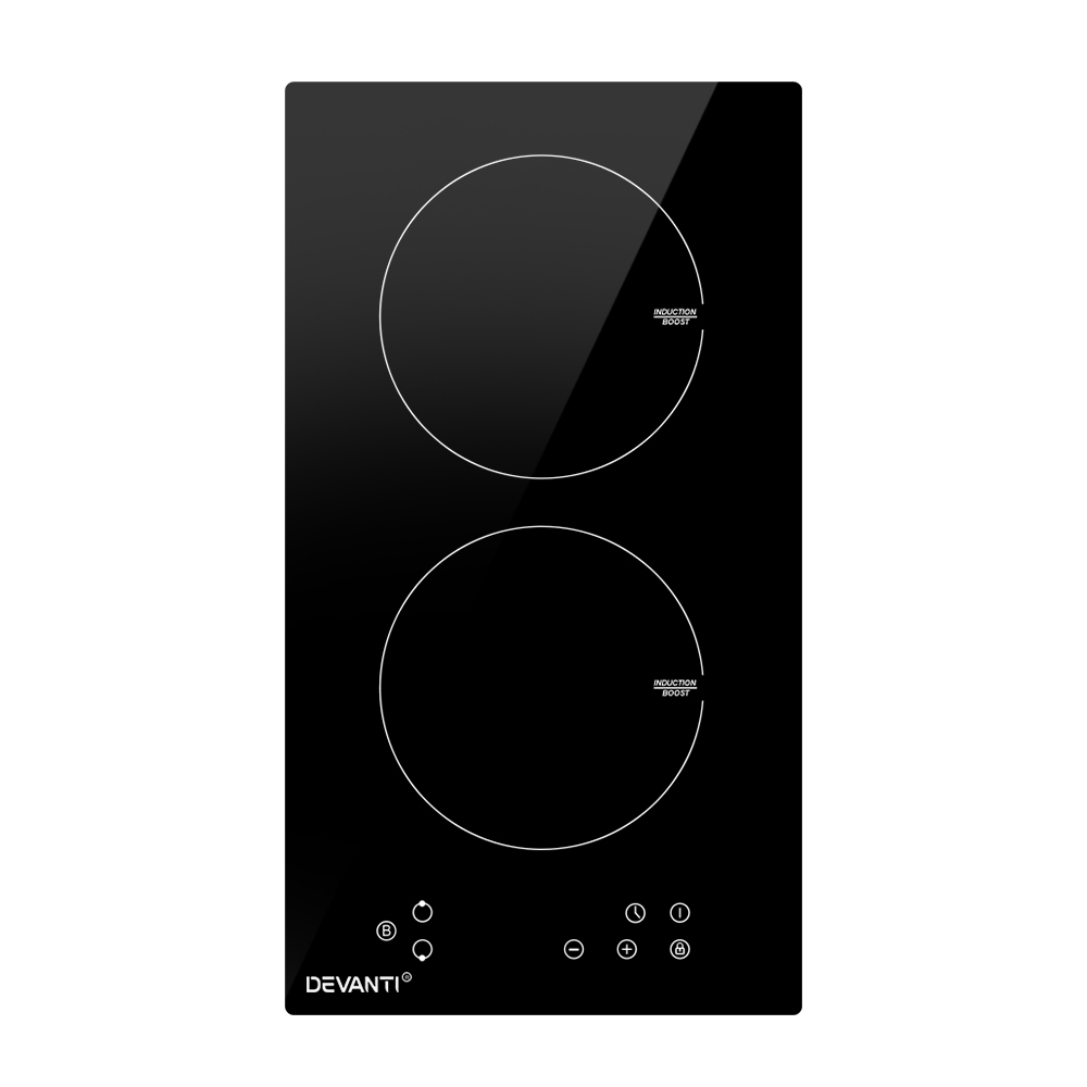 CT-IN-C-YL-ID3501-66560-00 Devanti Induction Cooktop 30cm Electric Cooker - Image 1