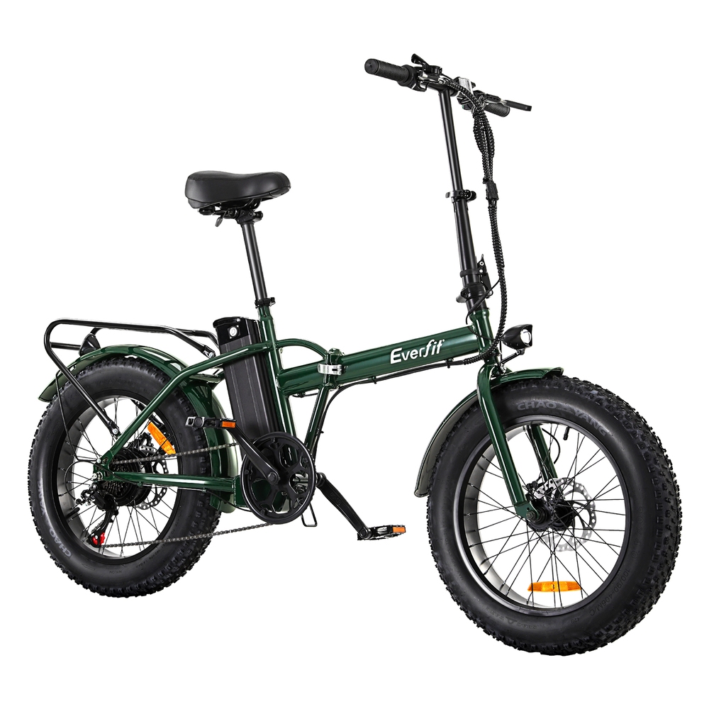 EBIKE-C-20FD-HCS-GN-202503061006-00 Everfit 20 Inch Folding Electric Bike Urban City Bicycle eBike Rechargeable - Image 1