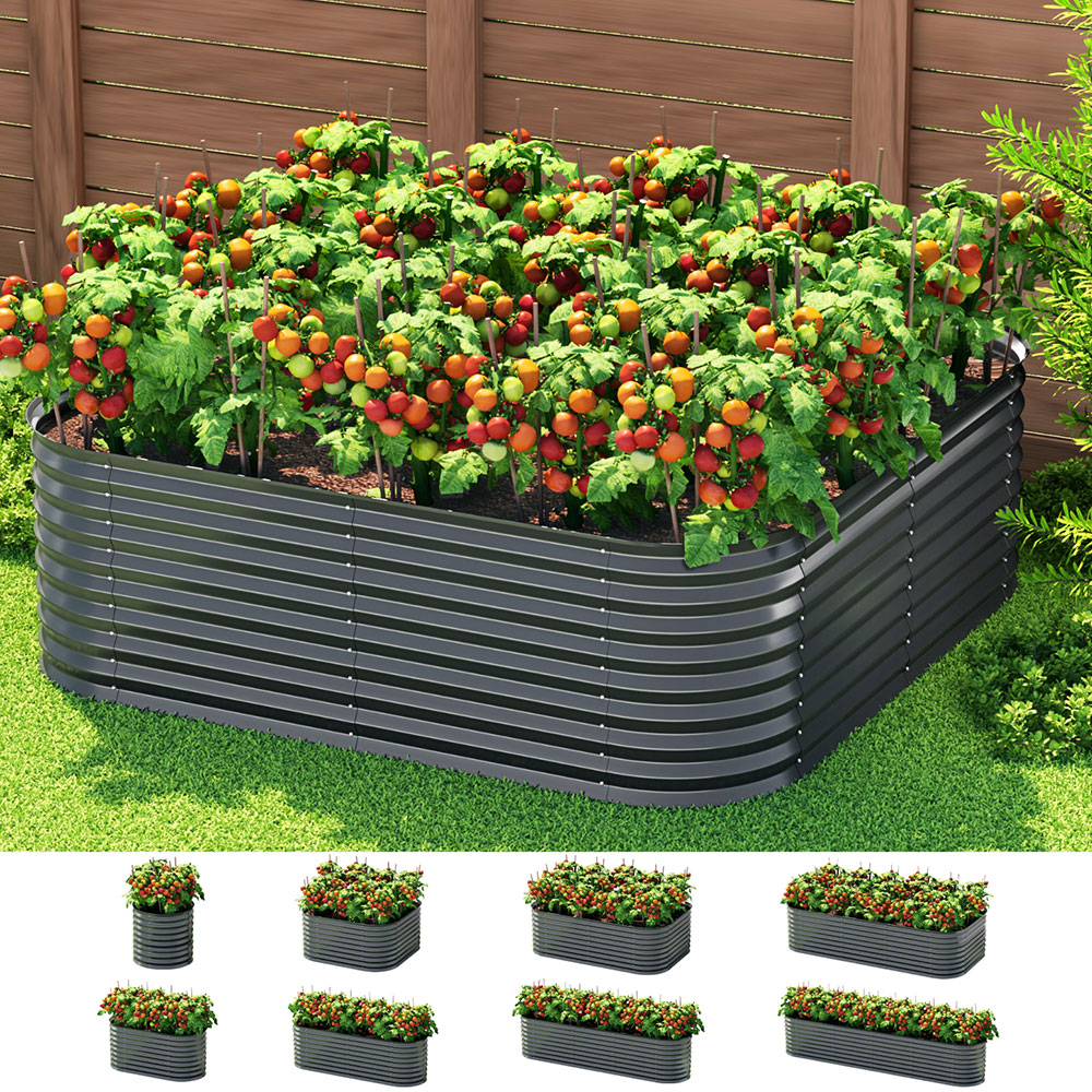 GARDEN-AG-MOD-3006056-190812-06 Green Fingers Garden Bed 9 In 1 Modular Planter Box 56CM height - Image 1