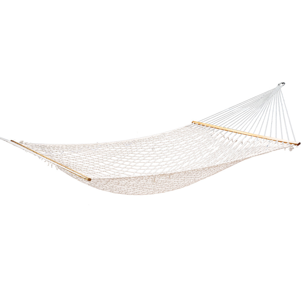 HM-BED-BAR-MES-D-CR-14518-00 Gardeon Hammock Bed Outdoor Chair Camping Hanging Hammocks Mesh 2 Person - Image 1