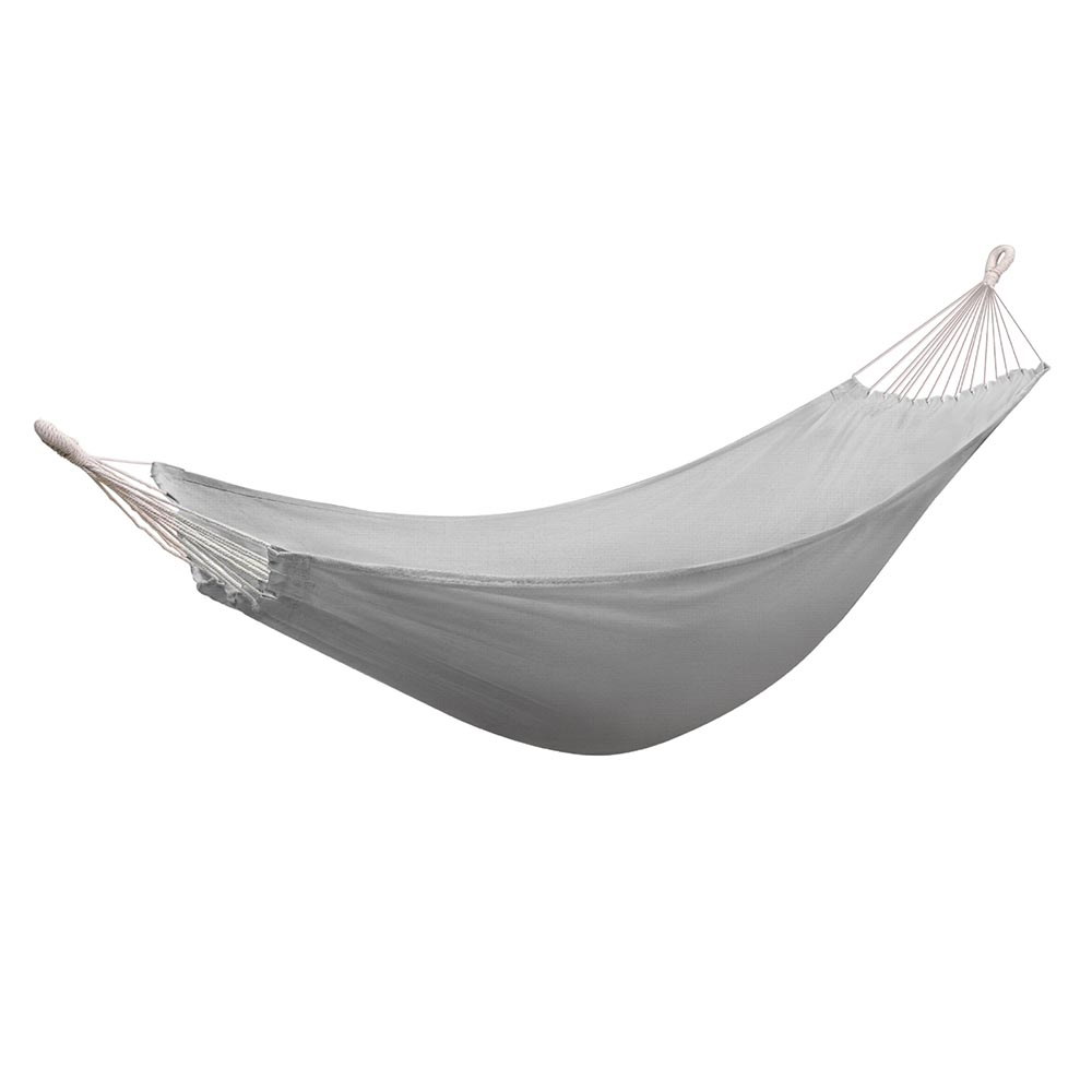 HM-BED-PORT-GREY-195586-00 Gardeon Hammock Bed w/ Travel Bag Outdoor Lounge Chair Grey - Image 1
