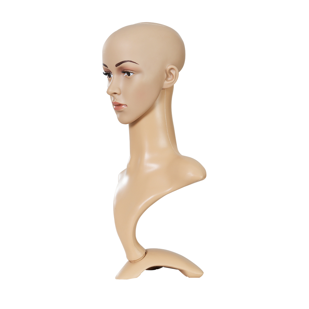 MANNE-FEM-HEAD-SKCO-00 Embellir Female Mannequin Head Dummy Model Display Shop Stand Professional Use - Image 1