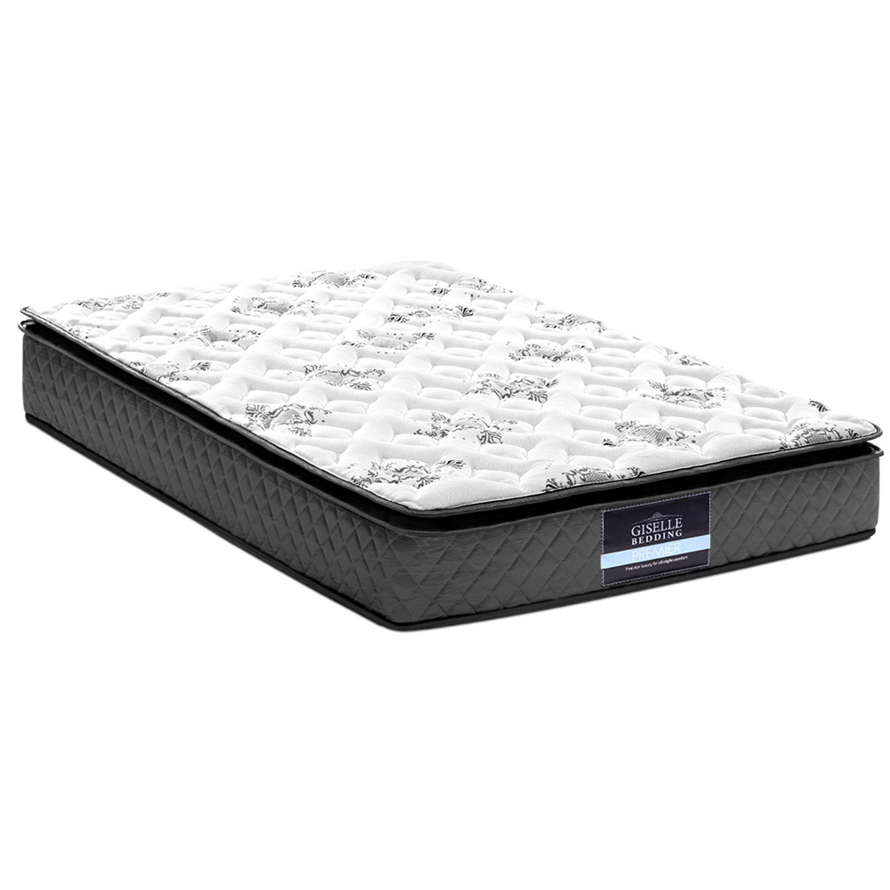 MATTRESS-0757-PT-S-202502281446-07 Giselle Bedding 24cm Mattress Pillow Top Single - Image 1
