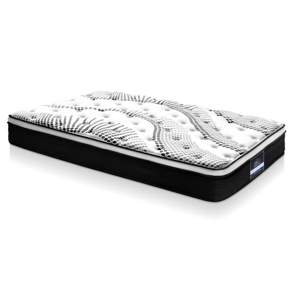 MATTRESS-0907-S-5675-00 Giselle Bedding 32cm Mattress Euro Top Single - Image 1