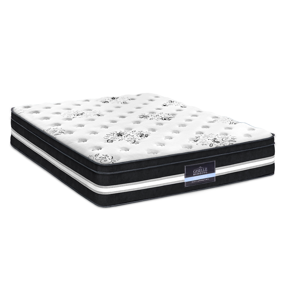 MATTRESS-0909-QUEEN-202502281450-07 Giselle Bedding 34cm Mattress Cool Gel Memory Foam Queen - Image 1