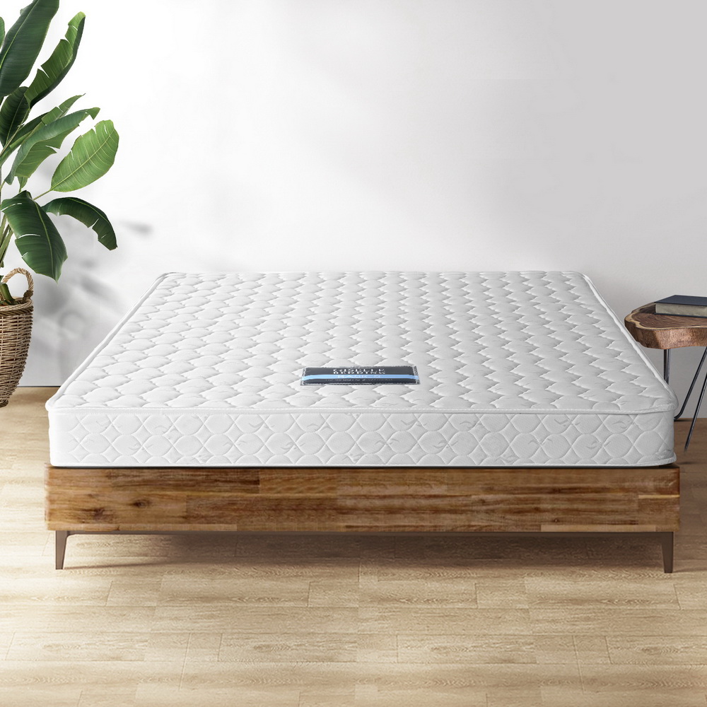 MATTRESS-B-13D-WH-KS-143901-06 Giselle Bedding 13cm Mattress Tight Top King Single - Image 1