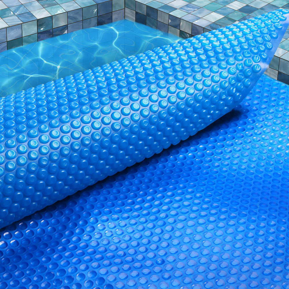 PC-95X50-L-BL-14312-07 Aquabuddy Pool Cover 500 Micron 9.5x5m Swimming Pool Solar Blanket Blue - Image 1