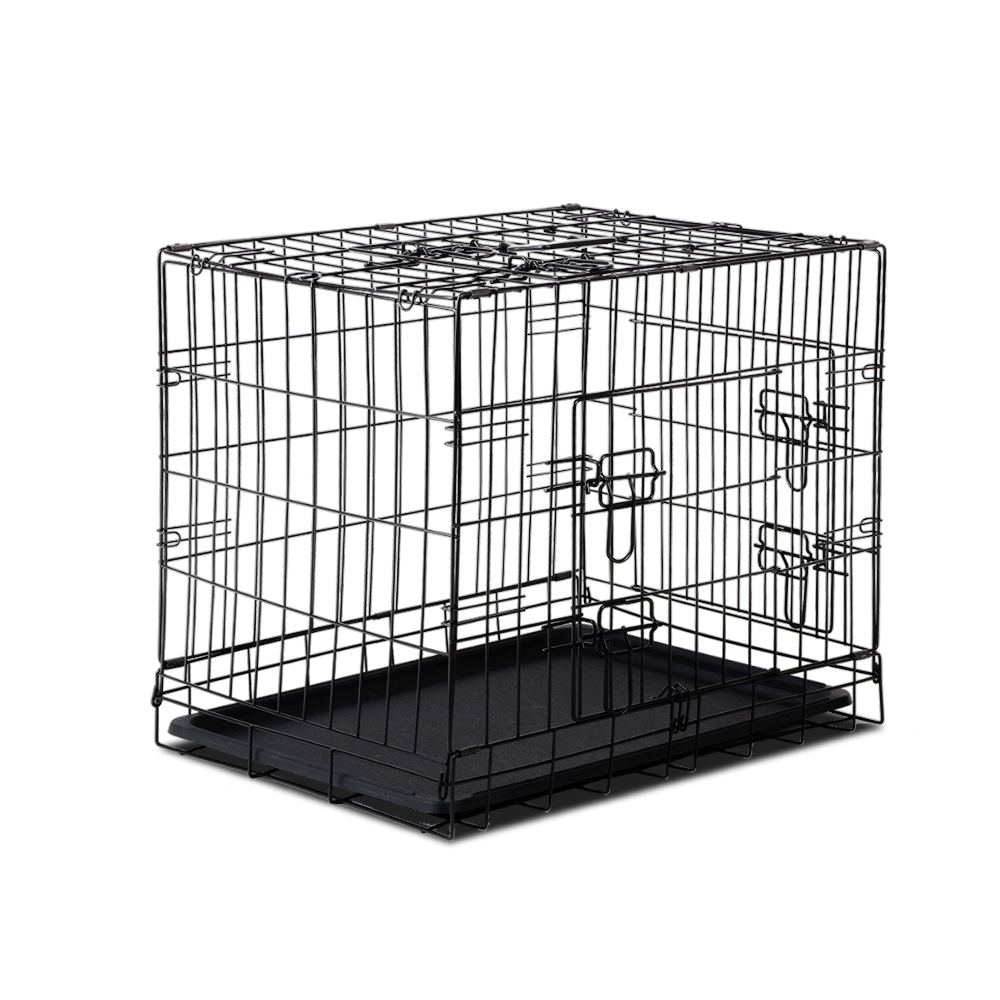 PET-DOGCAGE-24-00 i.Pet 24" Dog Cage Crate Kennel 3 Doors - Image 1