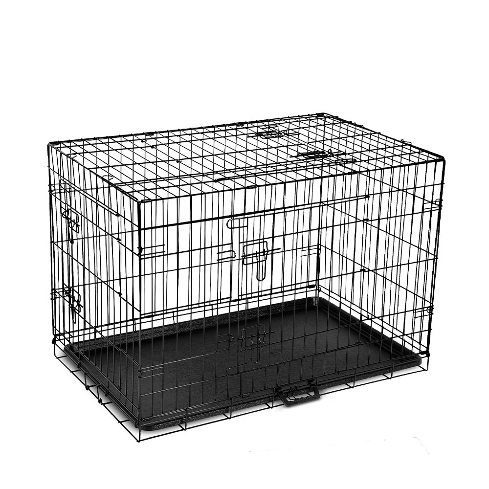 PET-DOGCAGE-36-5941-00 i.Pet 36" Dog Cage Crate Kennel 3 Doors - Image 1