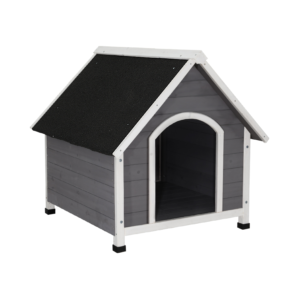 PET-GT-DH3M-GW-00 i.Pet Dog Kennel Wooden Large Outdoor House Indoor Puppy Pet Cabin Weatherproof - Image 1