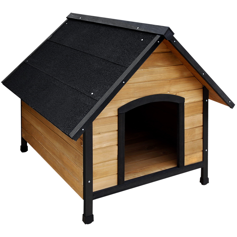PET-GT-DH6-L-00 i.Pet Dog Kennel Extra Large Wooden Outdoor House Pet Puppy House XL Crate Cabin Waterproof - Image 1