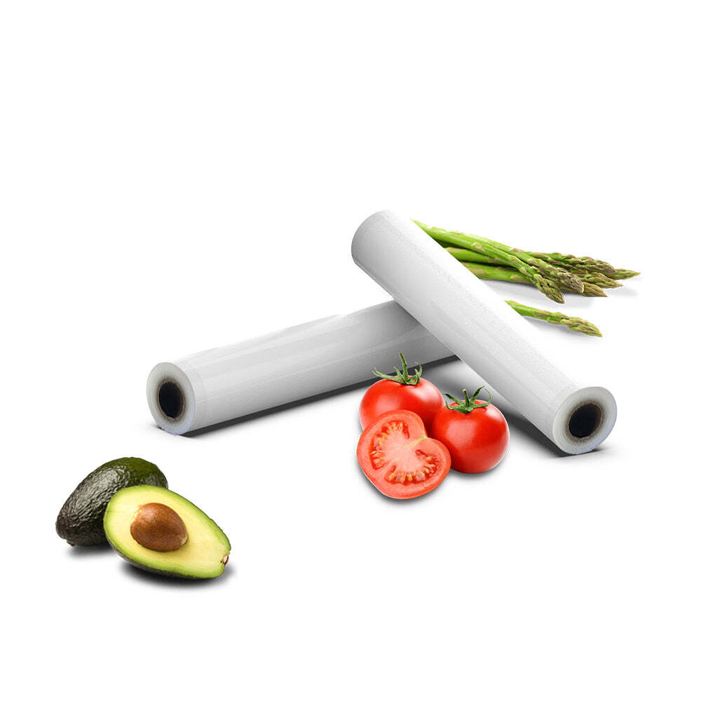 PR2830 Vacuum Sealer Bags for Fresher Food (20cm) 2-Pack of Rolls - Image 1