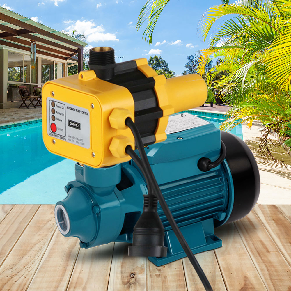 PUMP-QB60-YEL-202502281956-00 Giantz Peripheral Pump Auto Controller Clean Water Garden Farm Rain Irrigation - Image 1