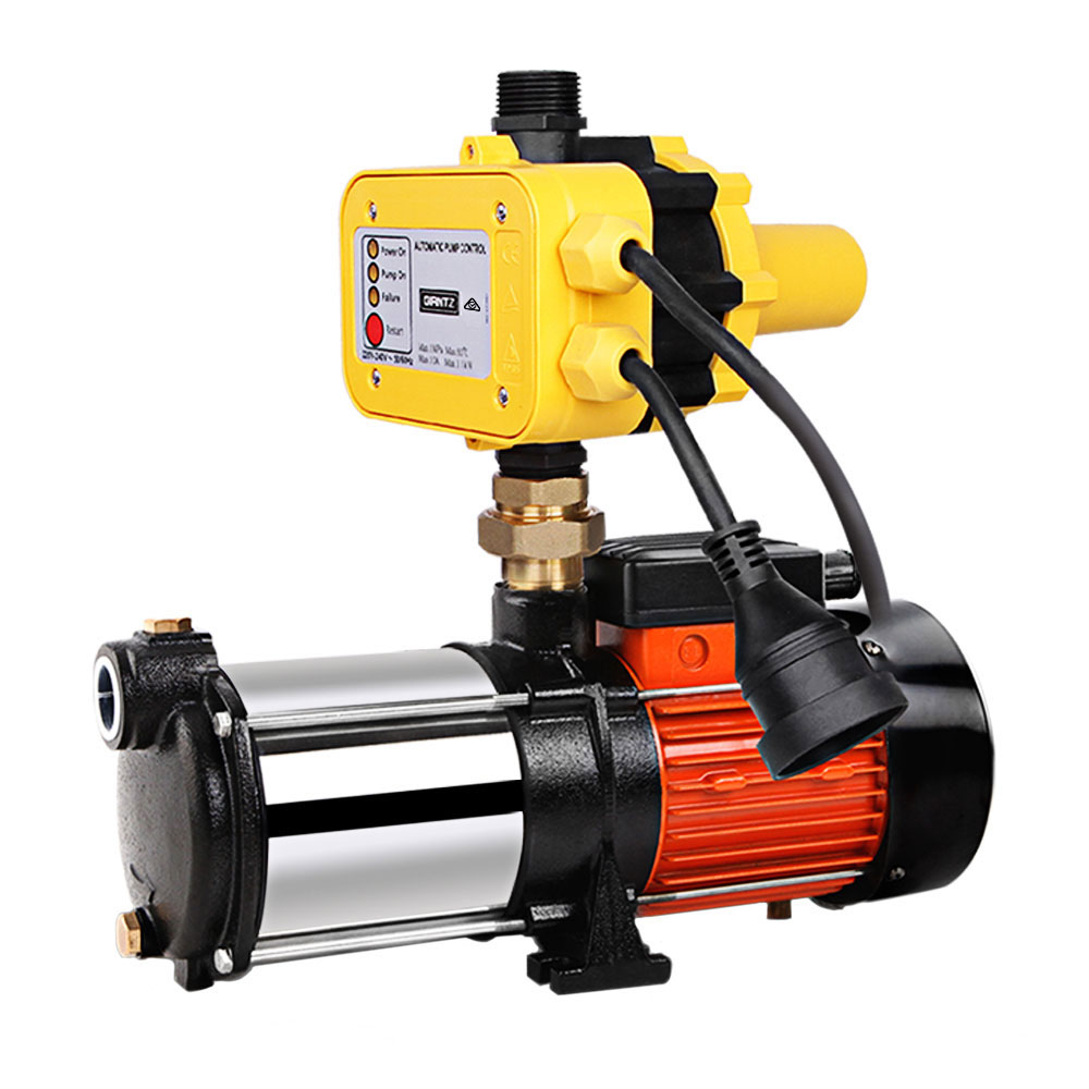 PUMP-ST5-1800W-YEL-202502281958-07 Giantz Garden Water Pump High Pressure 1800W 5-Stage Tank Irrigation Yellow - Image 1