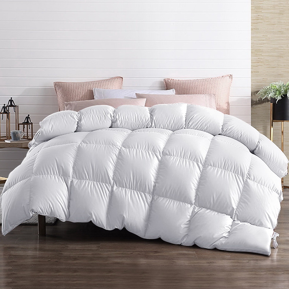 QUILT-GOOSE-700-K-202502281412-00 Giselle Bedding 700GSM Goose Down Feather Quilt King - Image 1