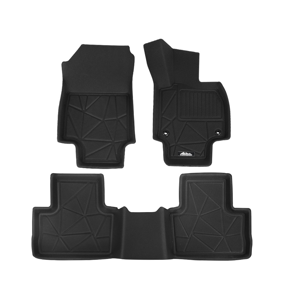 RUBBER-MAT-TOYOTA-RAV4-00 Weisshorn Car Rubber Floor Mats Front And Rear Compatible For Toyota RAV4 2019-2022 - Image 1