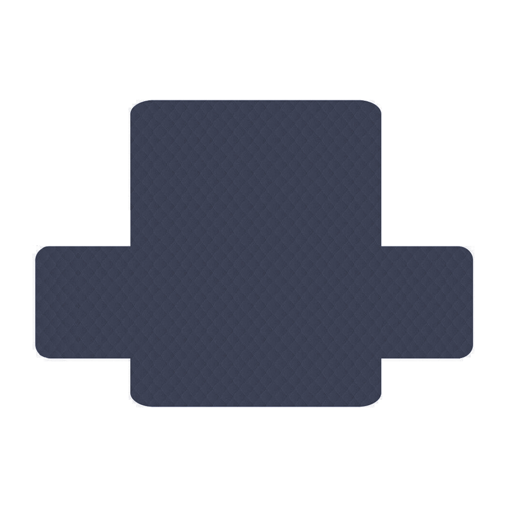 SCOVER-PAD-3-DG-17581-00 Artiss Sofa Cover Couch Covers 3 Seater Quilted Dark Grey - Image 1