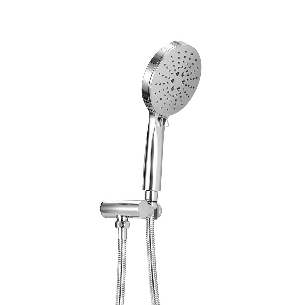 SHOWER-A6-RO-SI-167844-00 Handheld Shower Head Holder 4.7'' High Pressure Silver - Image 1
