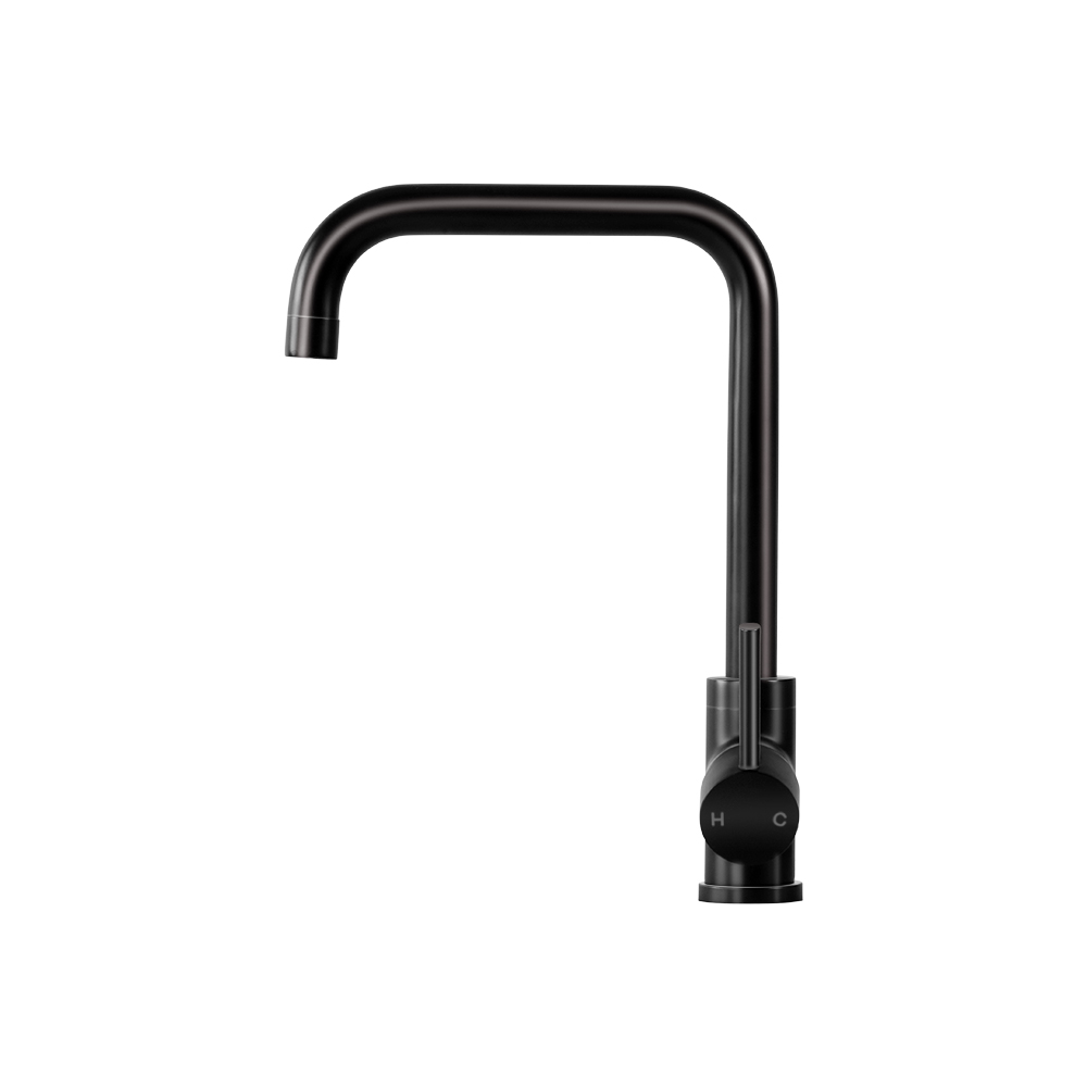 TAP-A-82H33-BK-16957-00 Cefito Kitchen Mixer Tap Mixer Rectangle Sink Faucet Basin Laundry Black - Image 1