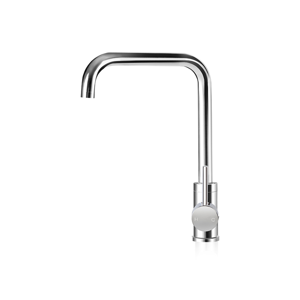TAP-A-82H33-SI-16958-00 Cefito Kitchen Mixer Tap Mixer Rectangle Sink Faucet Basin Laundry Chrome - Image 1