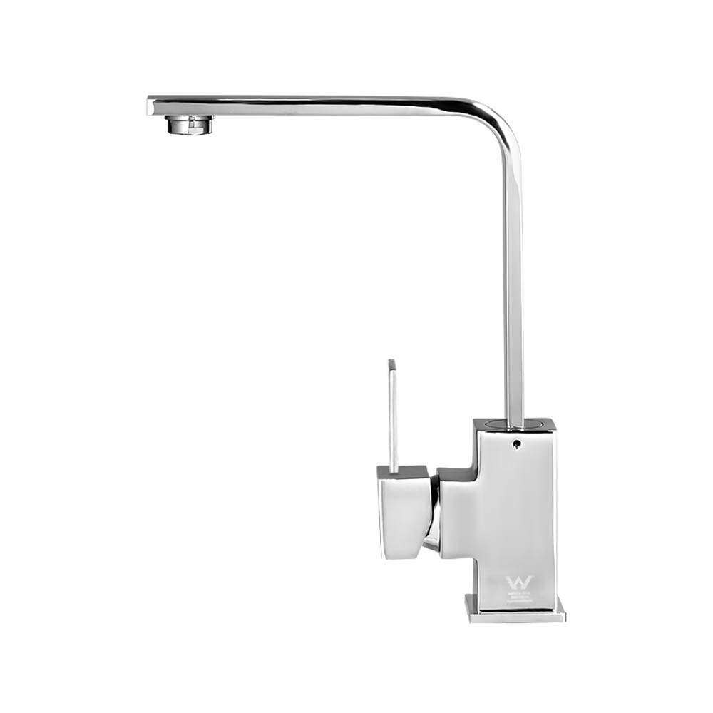 TAP-A-82H35-SI-14274-00 Cefito Kitchen Mixer Tap Mixer Square Sink Faucet Basin Laundry Chrome - Image 1
