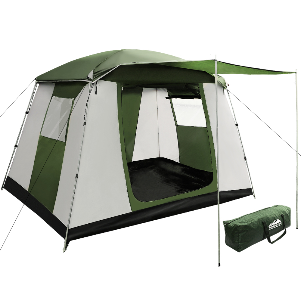 TENT-C-CA6-00 Weisshorn Camping Tent 6 Person Tents Family Hiking Dome - Image 1
