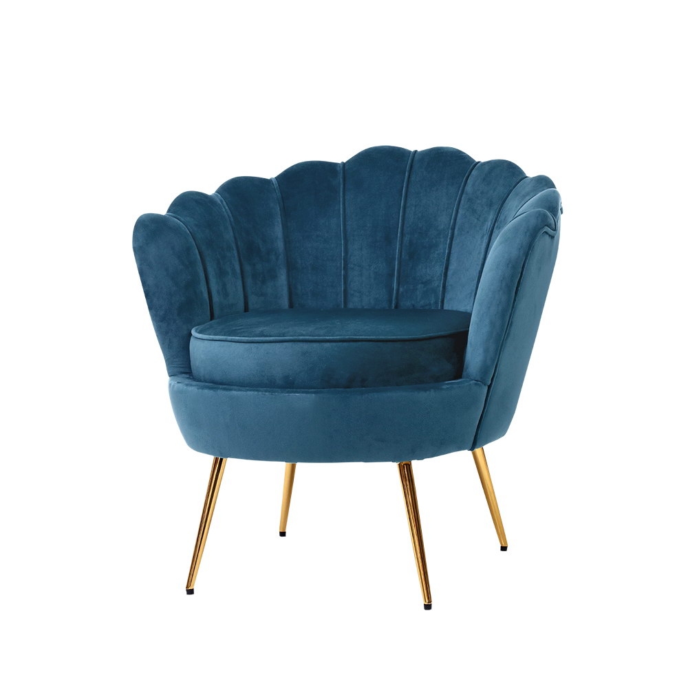 UPHO-5002-VEL-NA-202502281214-07 Artiss Armchair Velvet Blue Callista - Image 1