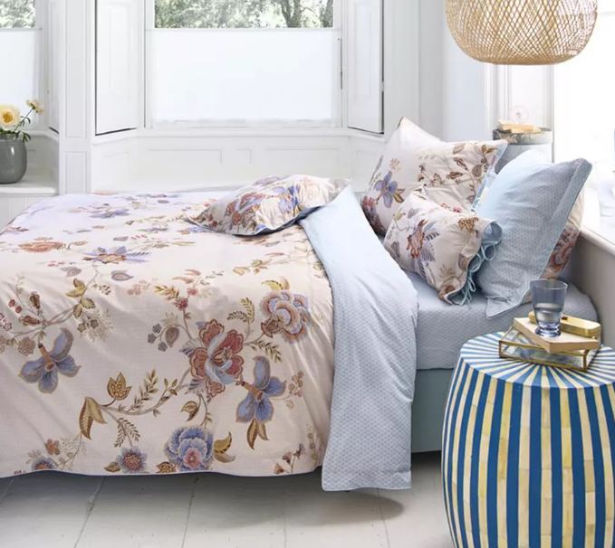 V107-1836719-200639-00 Cece Fiore White Quilt Cover Set By Pip Studio - Image 1