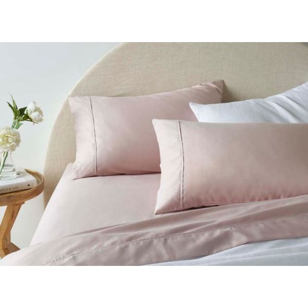 V107-87187-200674-00 1900Tc Cotton Rich Blush Sheet Set by Accessorize Queen - Image 1