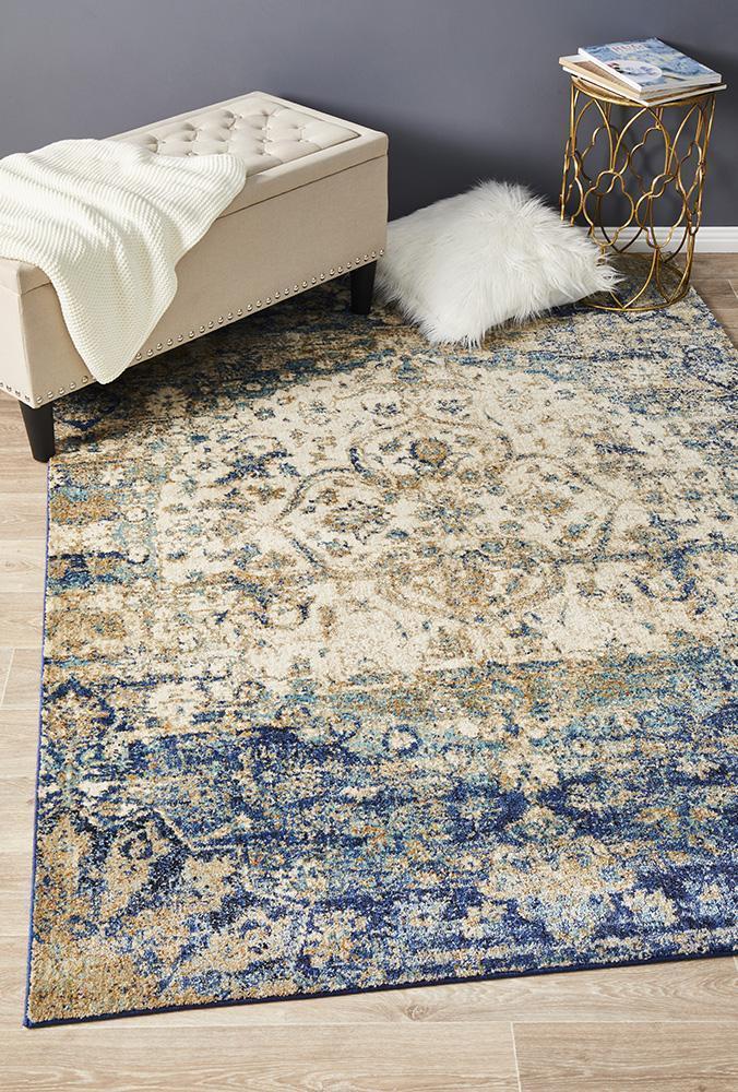 V107-ANA-252-BLUE-290X200-207073-00 Anastasia 252 Blue Rug by Rug Culture - 290X200CM - Image 1