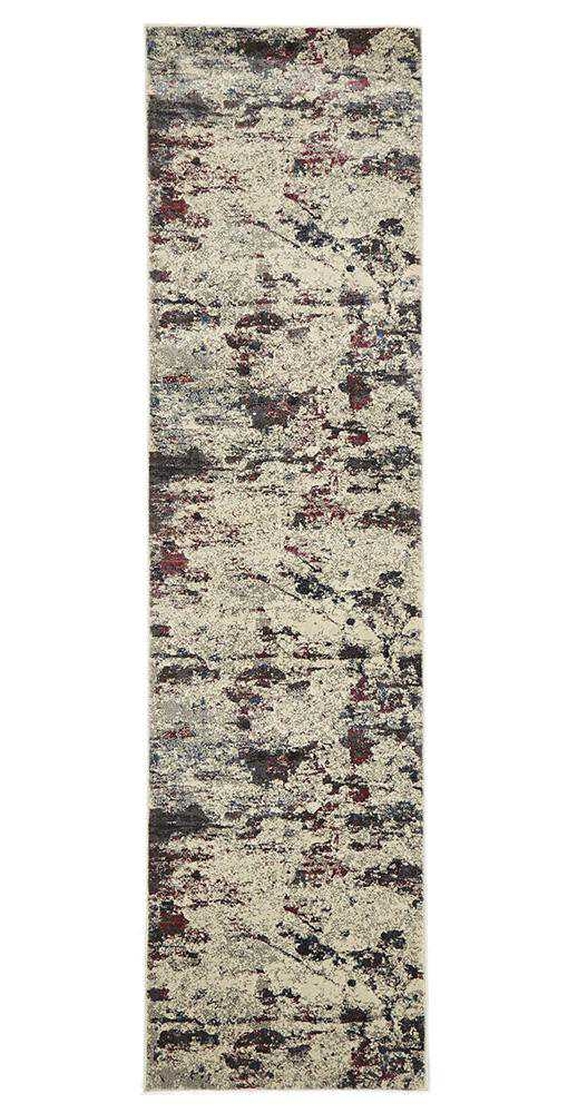 V107-DRM-860-STON-400X80-208072-00 Dream Scape 860 Stone Runner By Rug Culture - 400x80cm RUNNER - Image 1