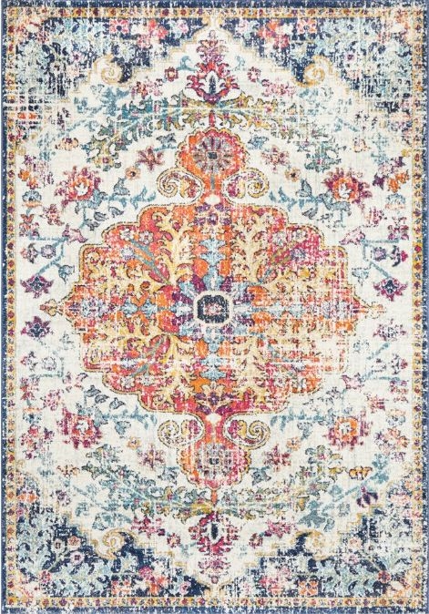 V107-EVO-254-WHI-330X240-208200-00 Evoke 254 White by Rug Culture -330X240CM - RECTANGLE - Image 1