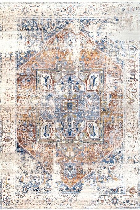 V107-HRZ-IVORY-165X120-208362-00 Heriz Ivory Rug by Rug Culture -165X120CM - RECTANGLE - Image 1
