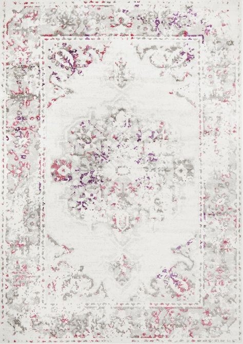 V107-MET-602-PNK-230X160-208115-00 Metro 602 Pink by Rug Culture-230X160CM - RECTANGLE - Image 1