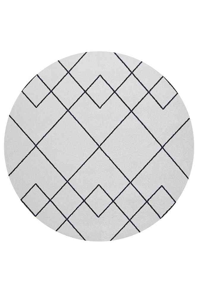 V107-PDS-DIEGO-240X240-217423-00 Paradise Round Diego by Rug Culture - 240X240CM - ROUND - Image 1