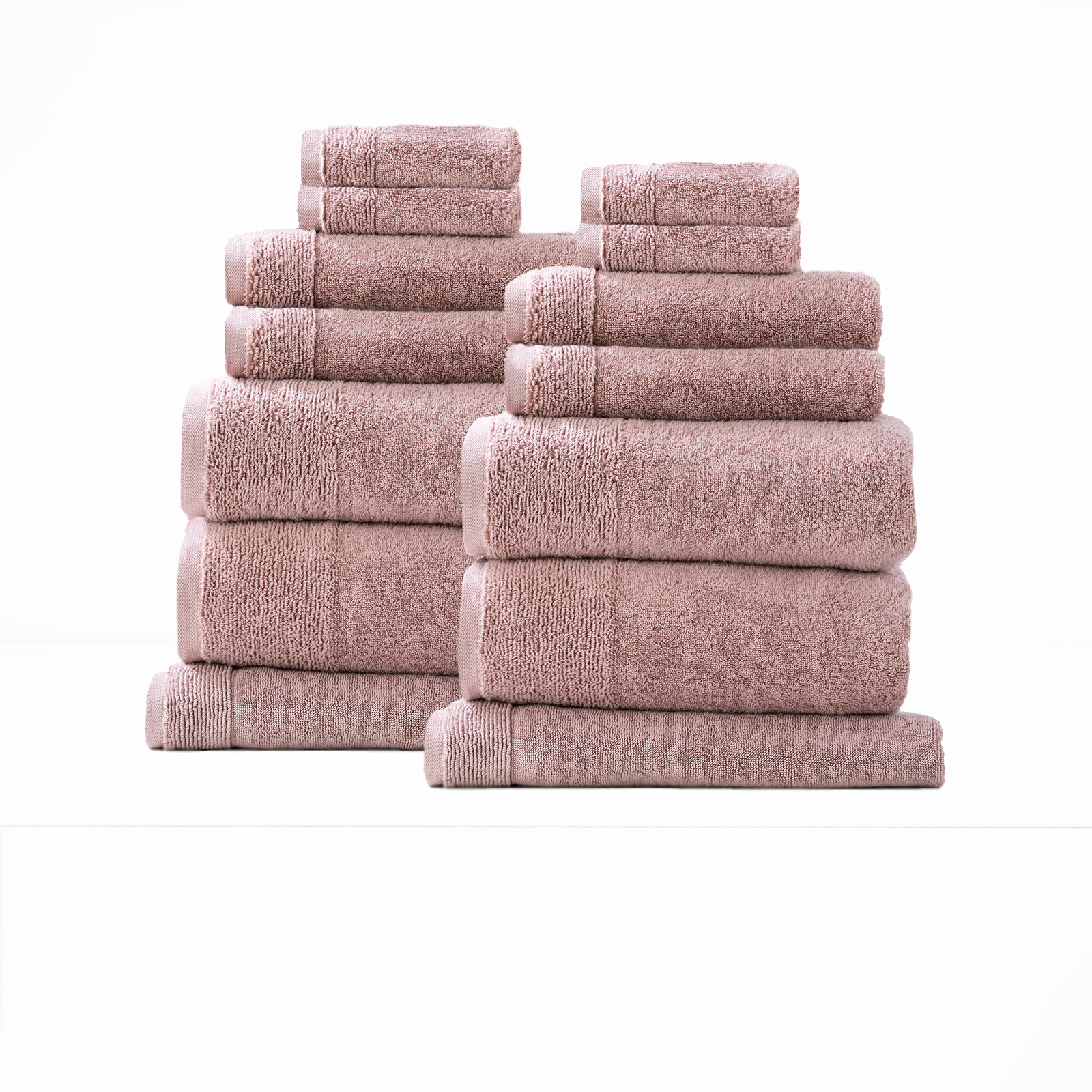 V107-SH313320-196364-00 Aireys 650 GSM Zero Twist 14 Piece Bath Cherwood Towel by Renee Taylor - Image 1