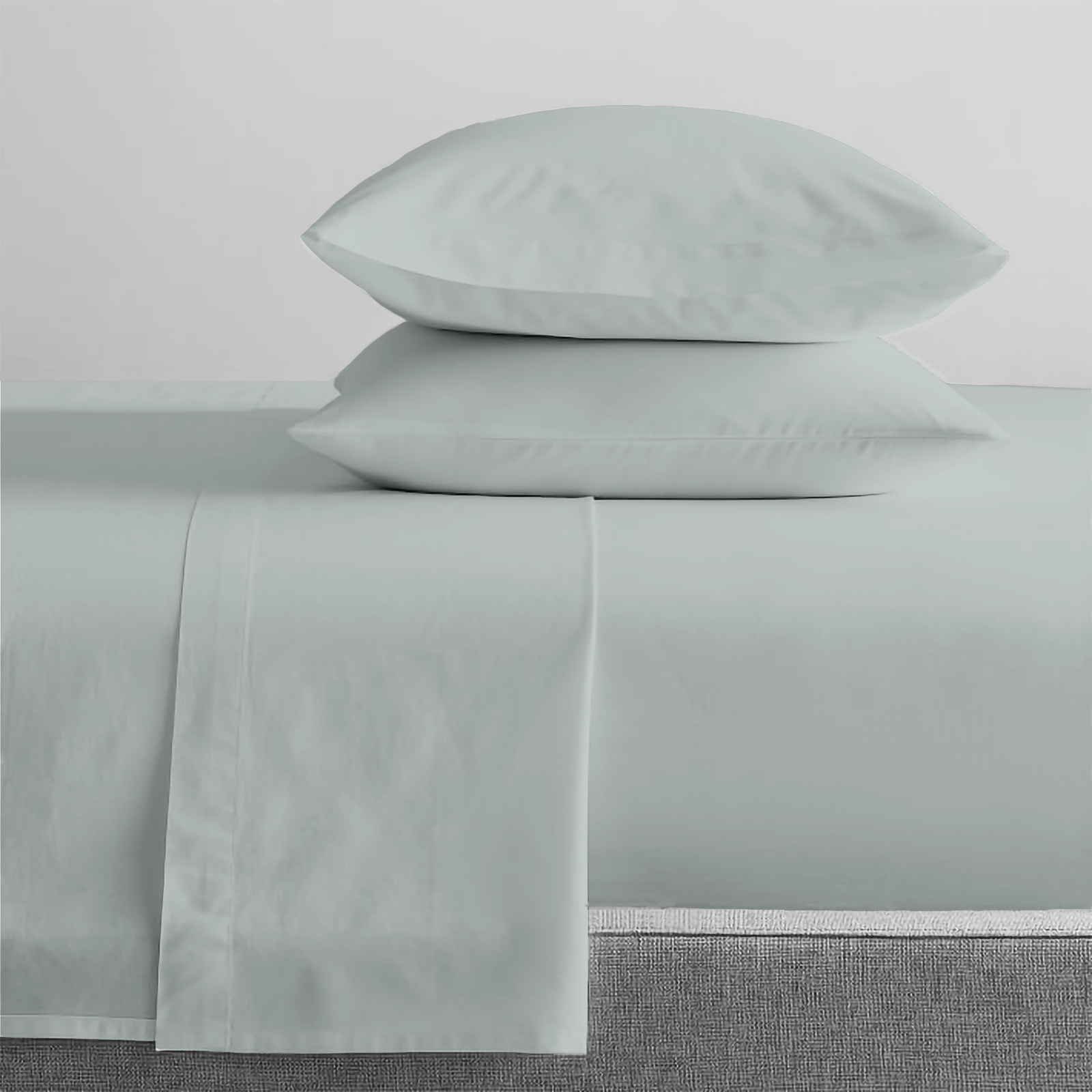 V107-SH314870-196327-00 300 Thread Count 100 % Organic Cotton Sage Sheet Sets by Renee Taylor King Single - Image 1