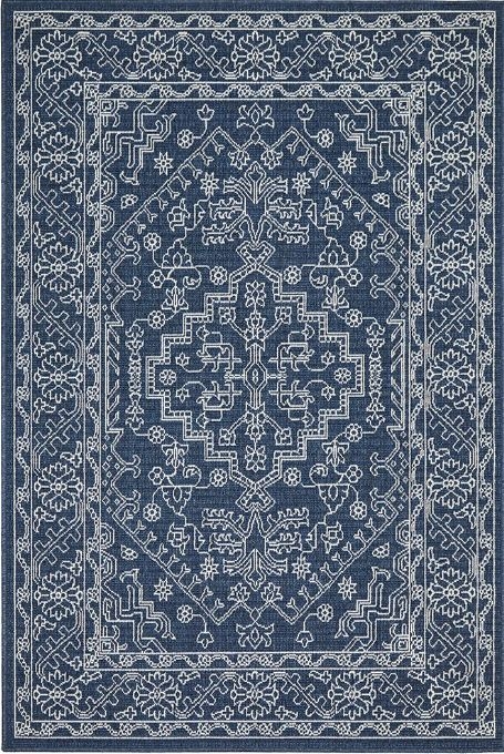 V107-SSD-5555-NVY-160X110-207768-00 Seaside 5555 Navy by Rug Culture-160X110CM - RECTANGLE - Image 1