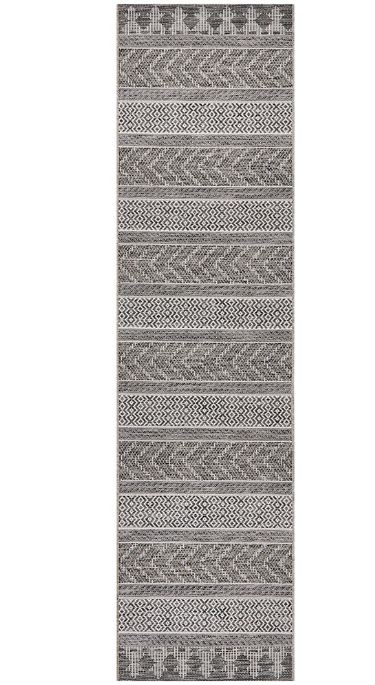 V107-TER-5505-GRY-300X80-207322-00 Terrace 5505 Grey Runner by Rug Culture-300X80CM - RUNNER - Image 1