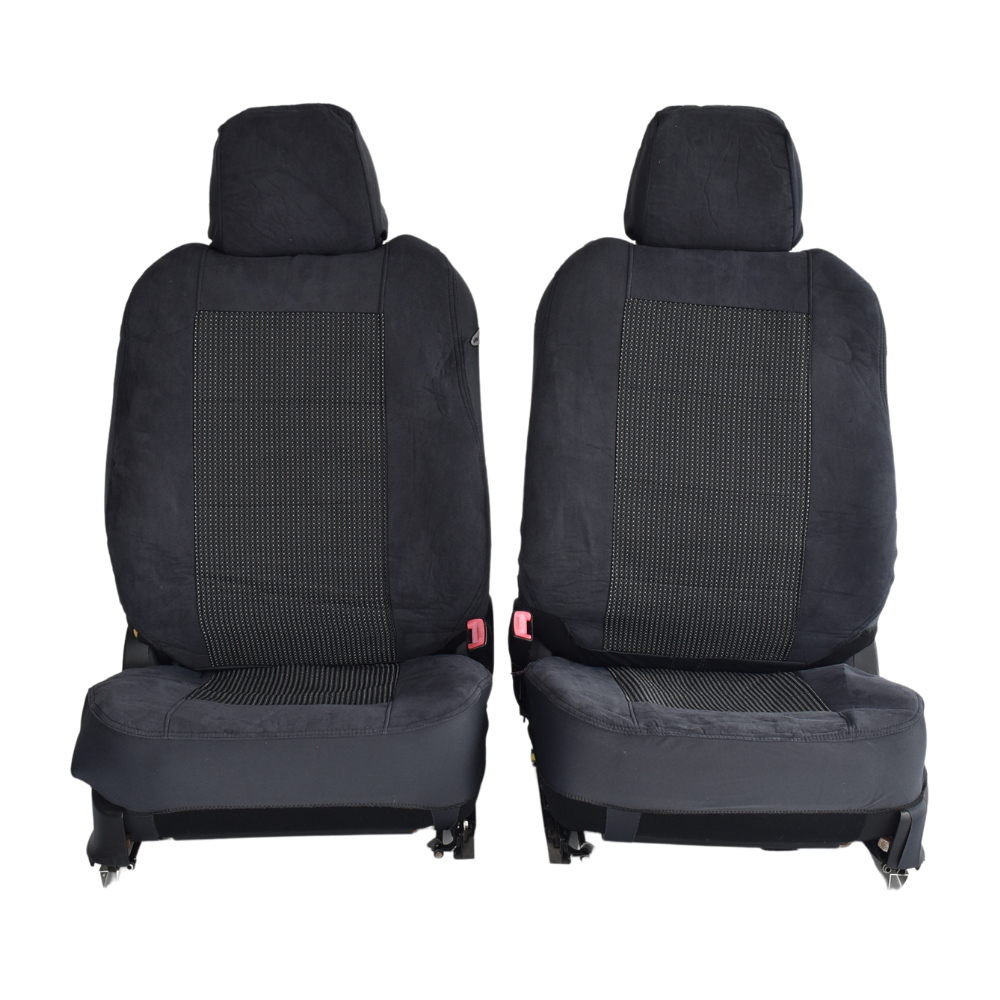 V121-TMDPATRS99PRESGRY_4_6ada5a87-80aa-44f3-b044-85cdc844d352 Prestige Jacquard Seat Covers - For Nissan Armada Single Cab (1999-2020) - Image 1