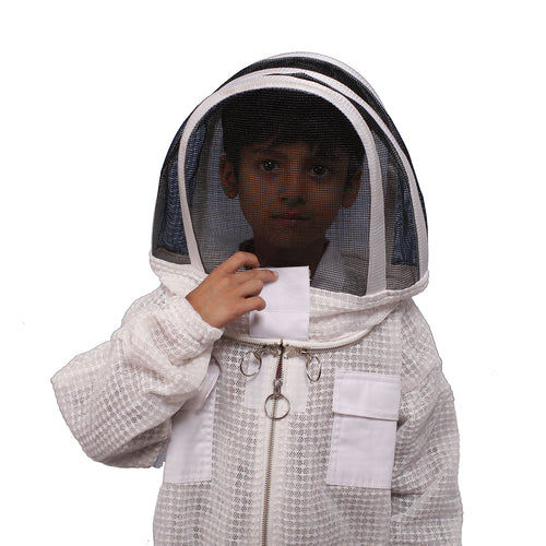 V122-OZ-1242_IMG_6401_1_0bf01c51-63c2-4d1b-b5cd-fd451ceee776_500x_1 Beekeeping Bee Kids Full Suit 3 Mesh Layer Beekeeper Protective Gear L - Image 1