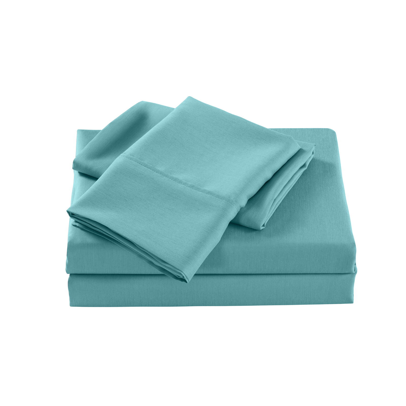 V160-205644_V160-205644-03_1 Royal Comfort 2000 Thread Count Bamboo Cooling Sheet Set Ultra Soft Bedding - King - Aqua - Image 1