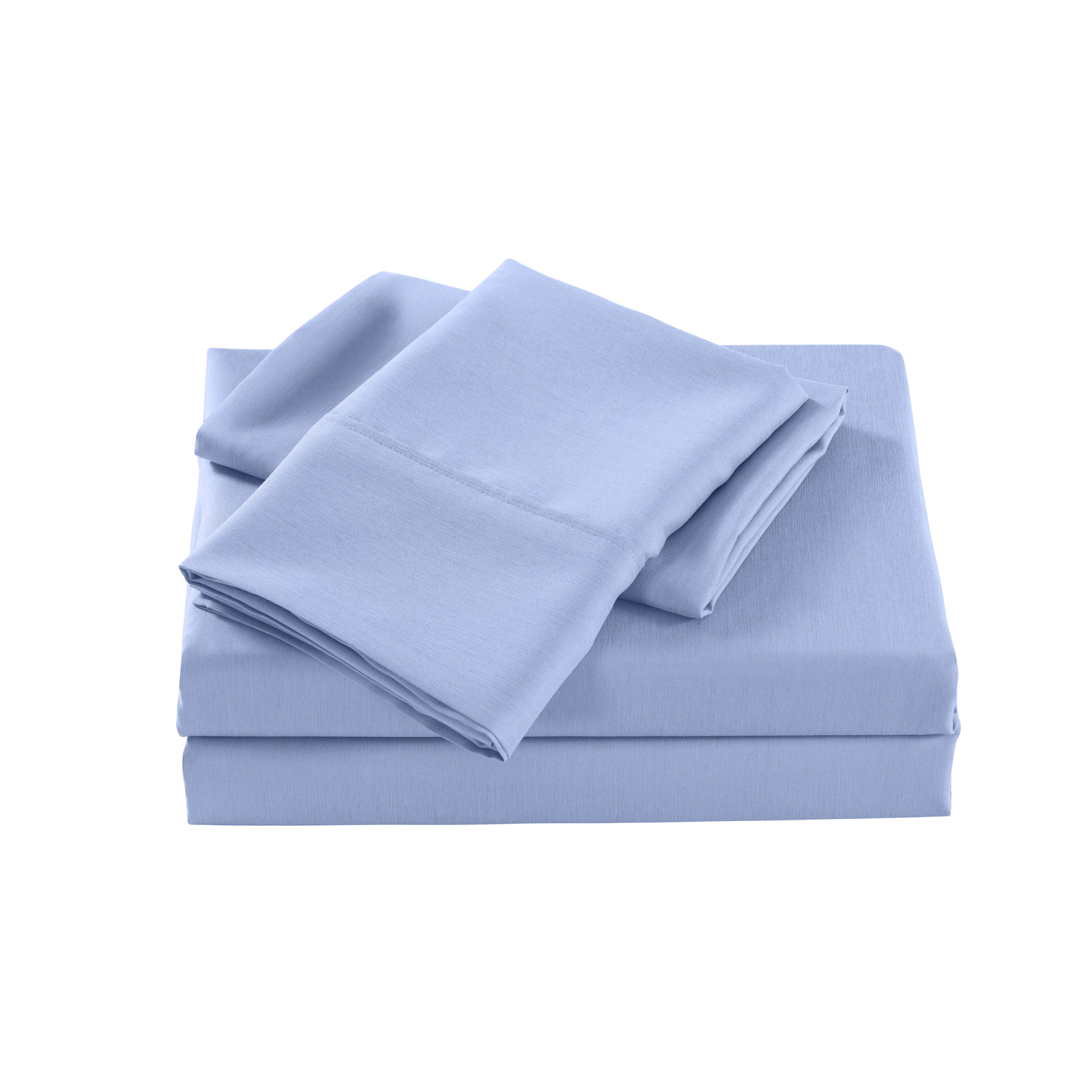 V160-205647_V160-205647-03_1 Royal Comfort 2000 Thread Count Bamboo Cooling Sheet Set Ultra Soft Bedding - King - Light Blue - Image 1