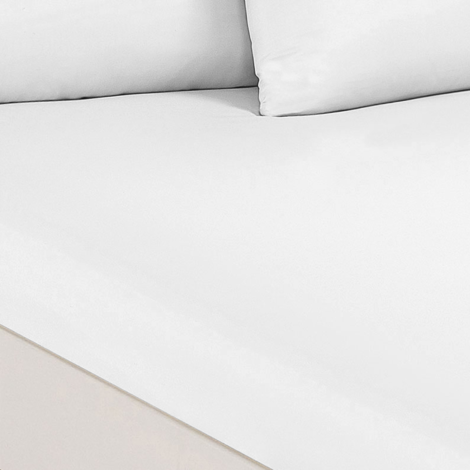 V160-232330_V160-232330-02_1 Royal Comfort 1500 Thread Count Cotton Rich Sheet Set 3 Piece Ultra Soft Bedding - Double - White - Image 1
